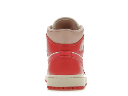 Jordan 1 Mid Strawberries and Cream (Women's)
