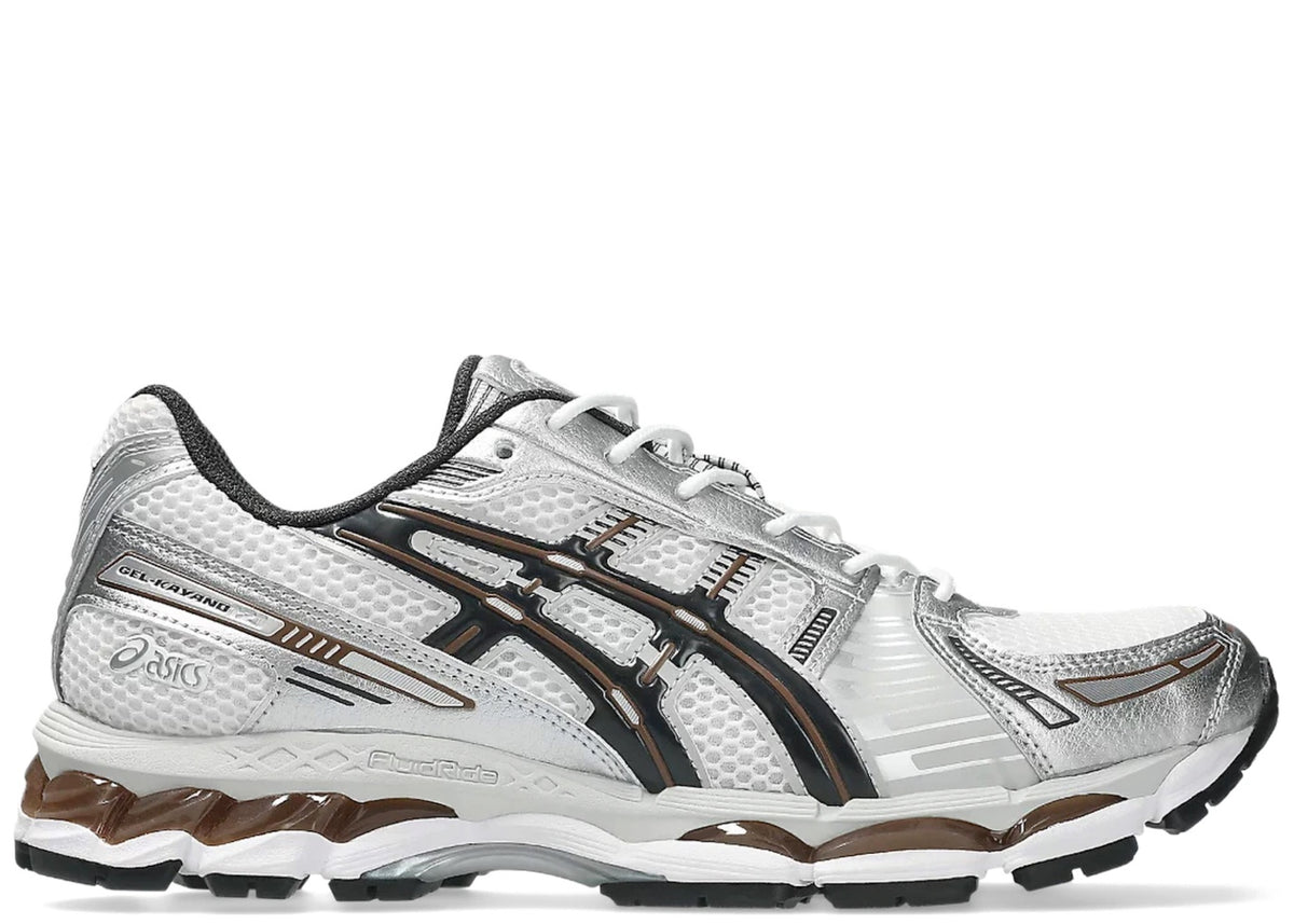 ASICS Gel-Kayano 12.1 White Graphite Grey Brown