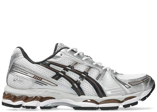 ASICS Gel-Kayano 12.1 White Graphite Grey Brown