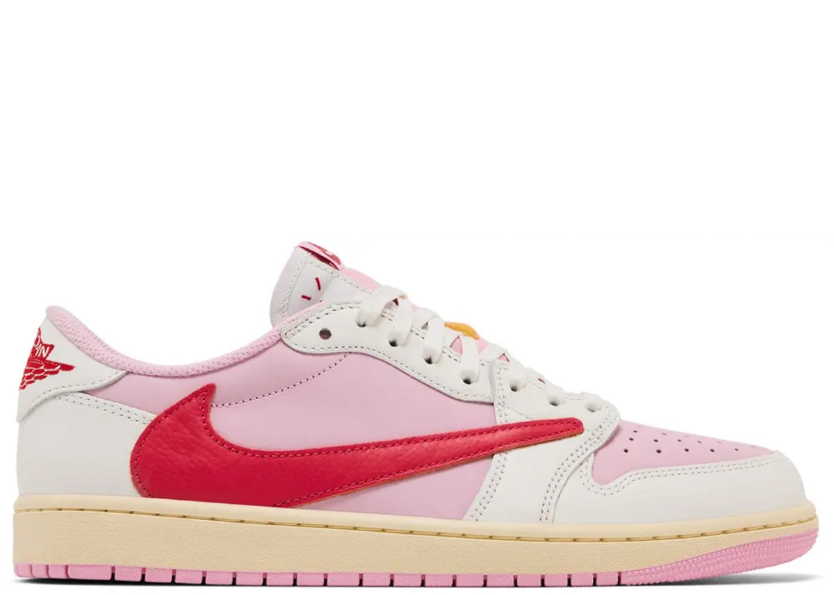 Jordan 1 Retro Low OG SP Travis Scott Sail Tropical Pink