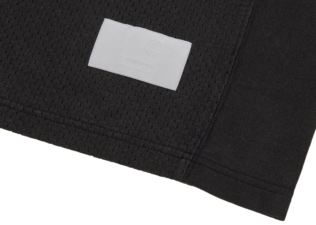 Supreme MM6 Maison Margiela Cotton Football Jersey Black