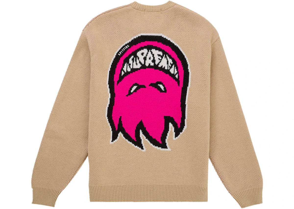 Supreme Spitfire Sweater Brown