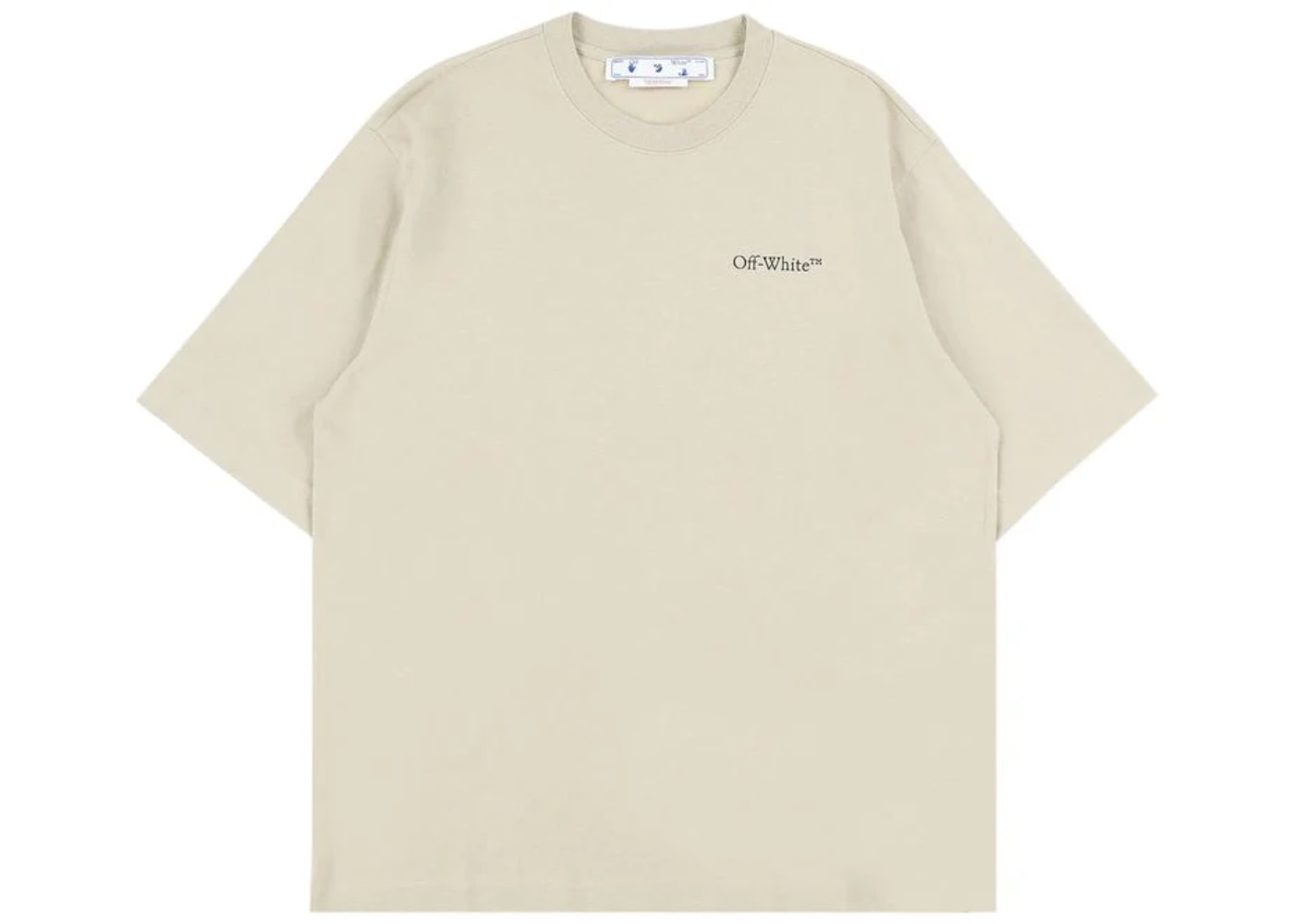 Off-White Caravaggio Crowning Skate Tee Dark Sand