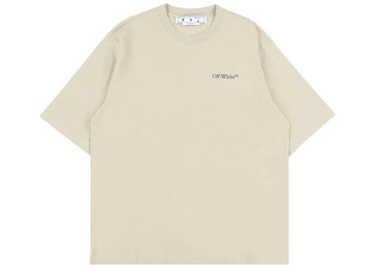 Off-White Caravaggio Crowning Skate Tee Dark Sand