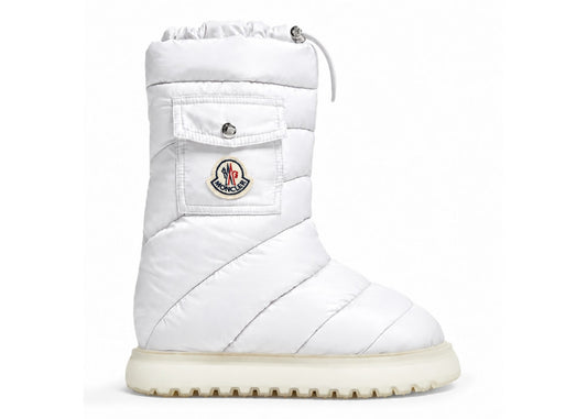 Moncler Gaia Pocket Mid Snow Boots White