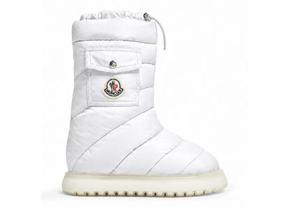 Moncler Gaia Pocket Mid Snow Boots White