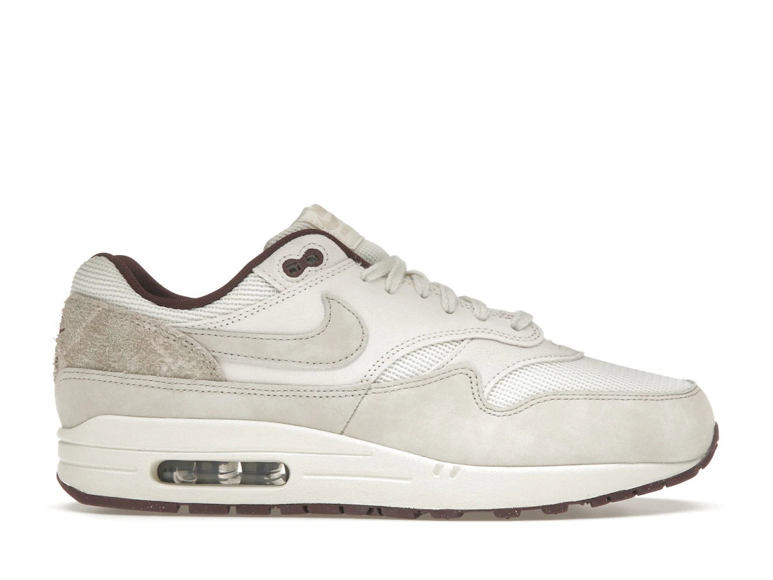 Nike Air Max 1 Sail Burgundy Crush