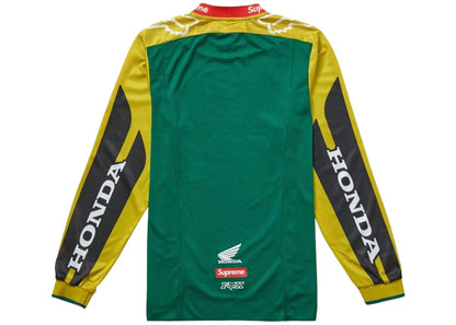 Supreme Honda Fox Racing Moto Jersey Top Moss Green