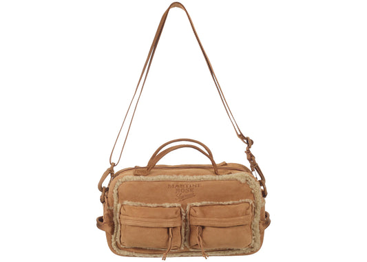 Supreme Martine Rose Shearling Mini Duffle Bag Brown