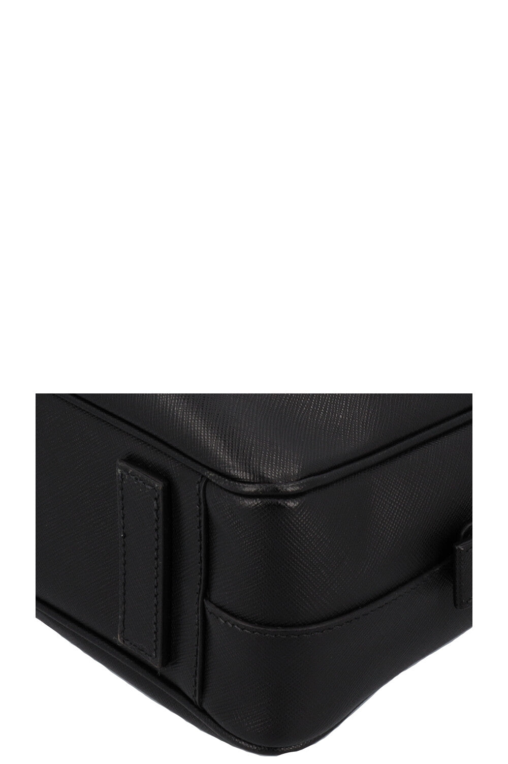 Prada Saffiano Briefcase Leather Black