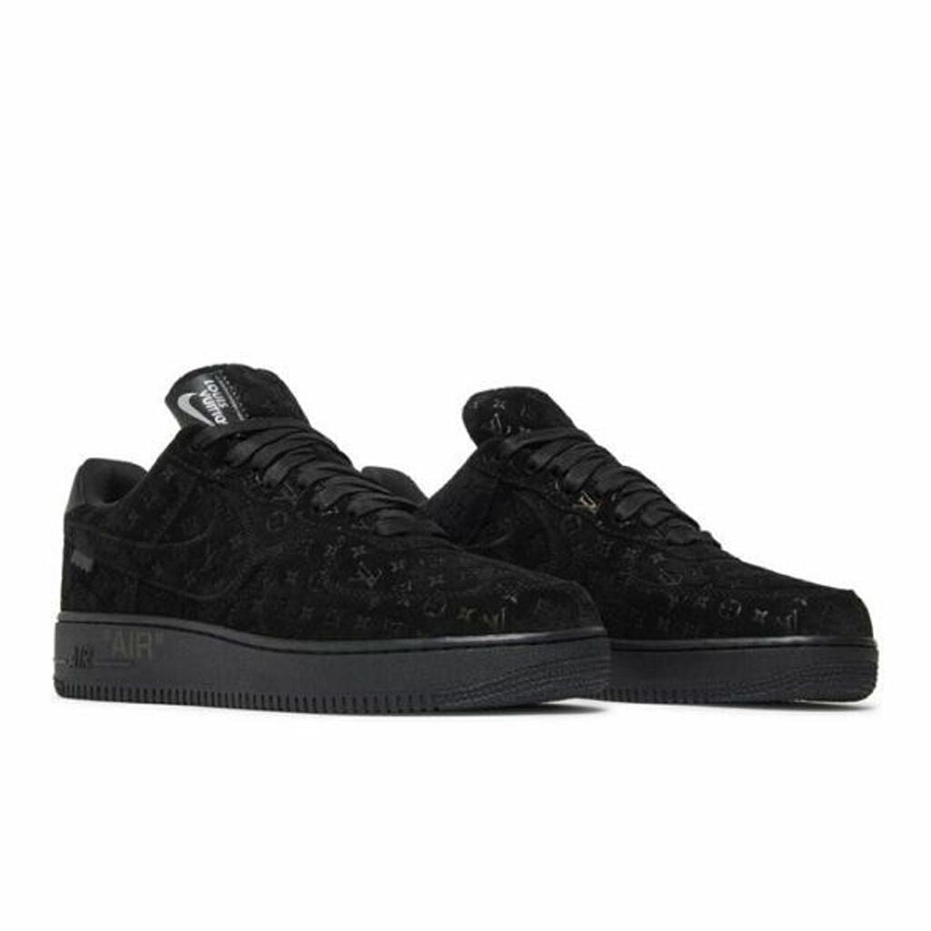 Nike Air Force 1 Low Louis Vuitton By Virgil Abloh Black