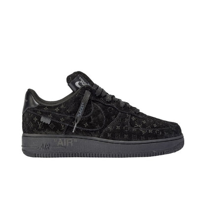 Nike Air Force 1 Low Louis Vuitton By Virgil Abloh Black