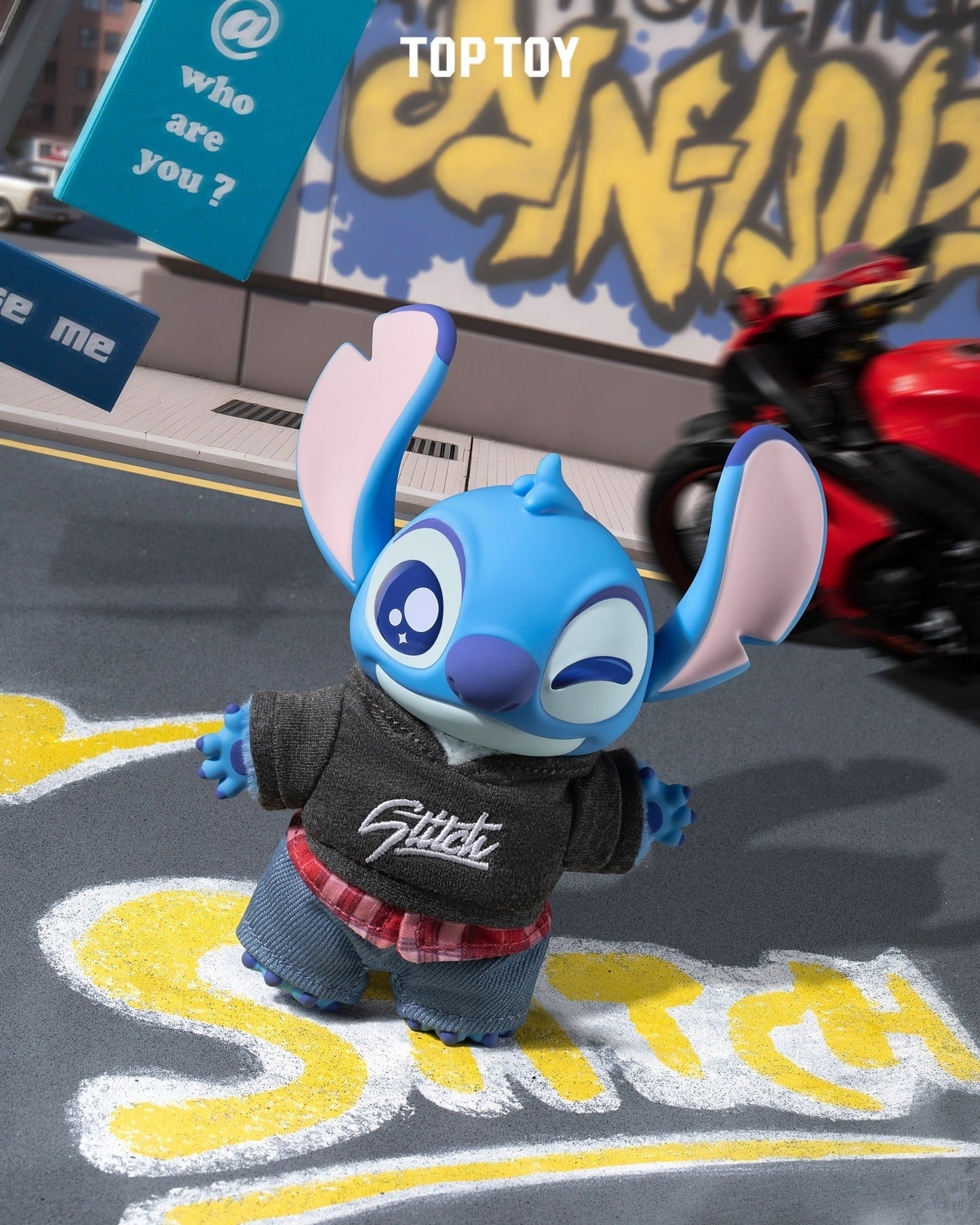 Miniso Top Toy Disney Stitch Dress Up Show Blind Box