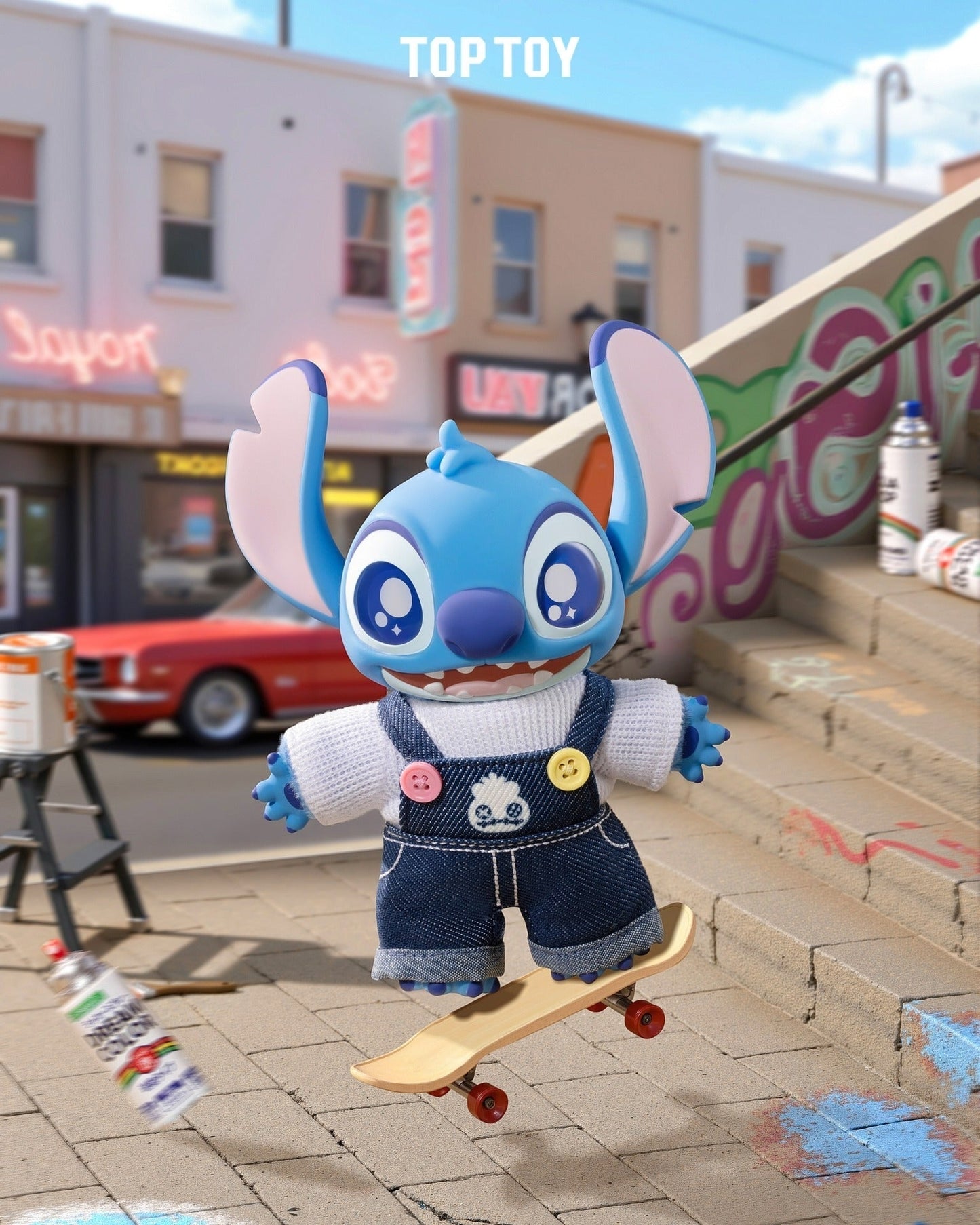 Miniso Top Toy Disney Stitch Dress Up Show Blind Box