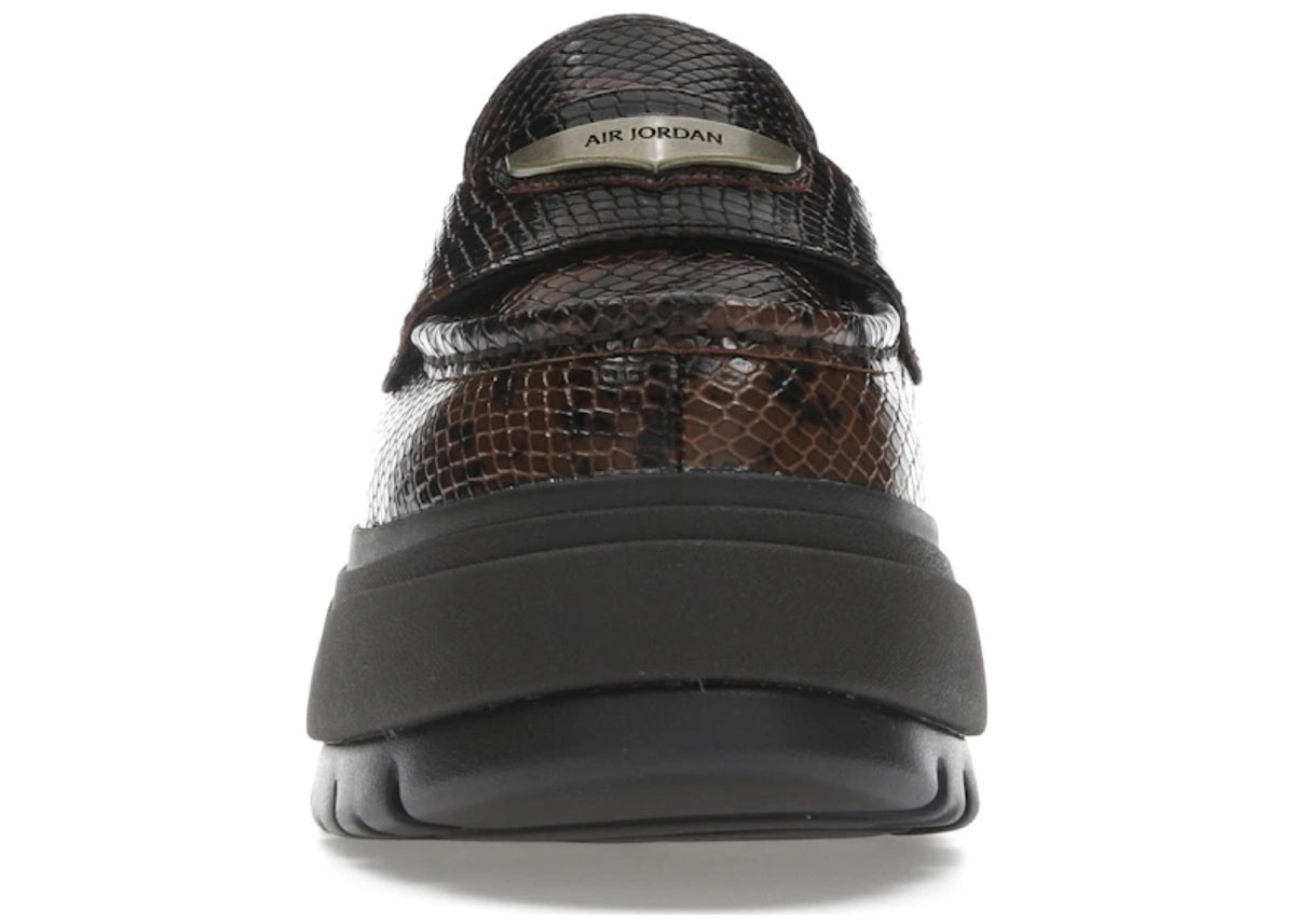 Jordan Mule Croc Velvet Brown (Women's)