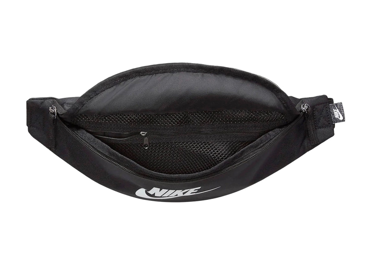 Nike Heritage 3L Waist Bag Black/Black/White