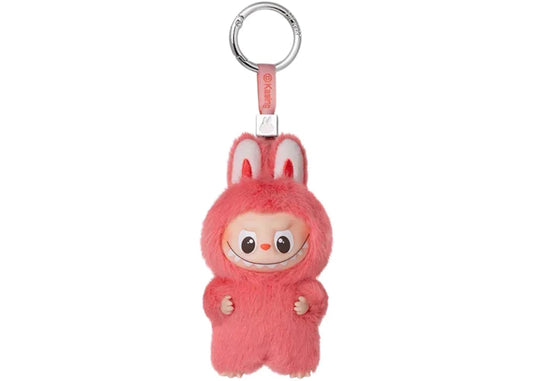 Pop Mart Labubu The Monsters Pin for Love Series "N" Vinyl Plush Pendant Red