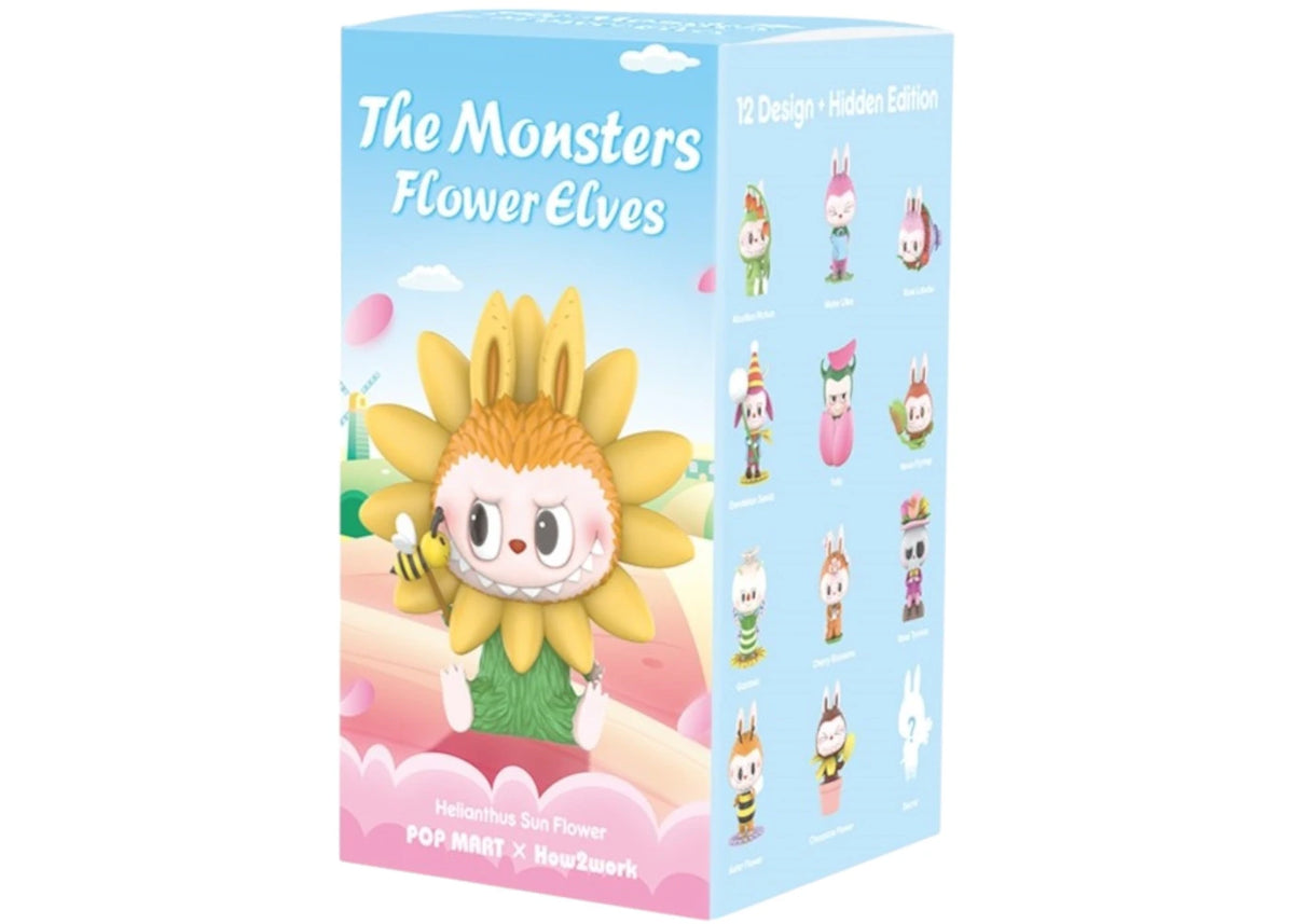 Pop Mart Labubu The Monsters Flower Elves Series Single Blind Box