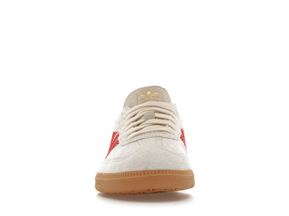 adidas Samba OG Pony Hair Wonder Beige Better Scarlet (Women's)