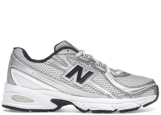 New Balance 740 White Silver Metallic Navy
