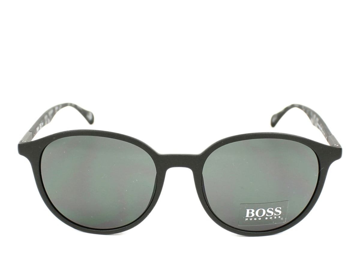 Hugo Boss BOSS 0822/S Black/Green Mirror Sunglasses