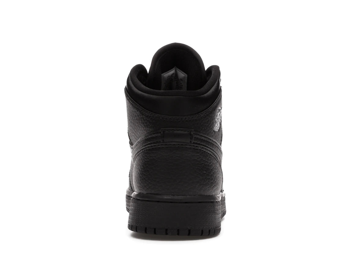 Jordan 1 Mid Black (GS)