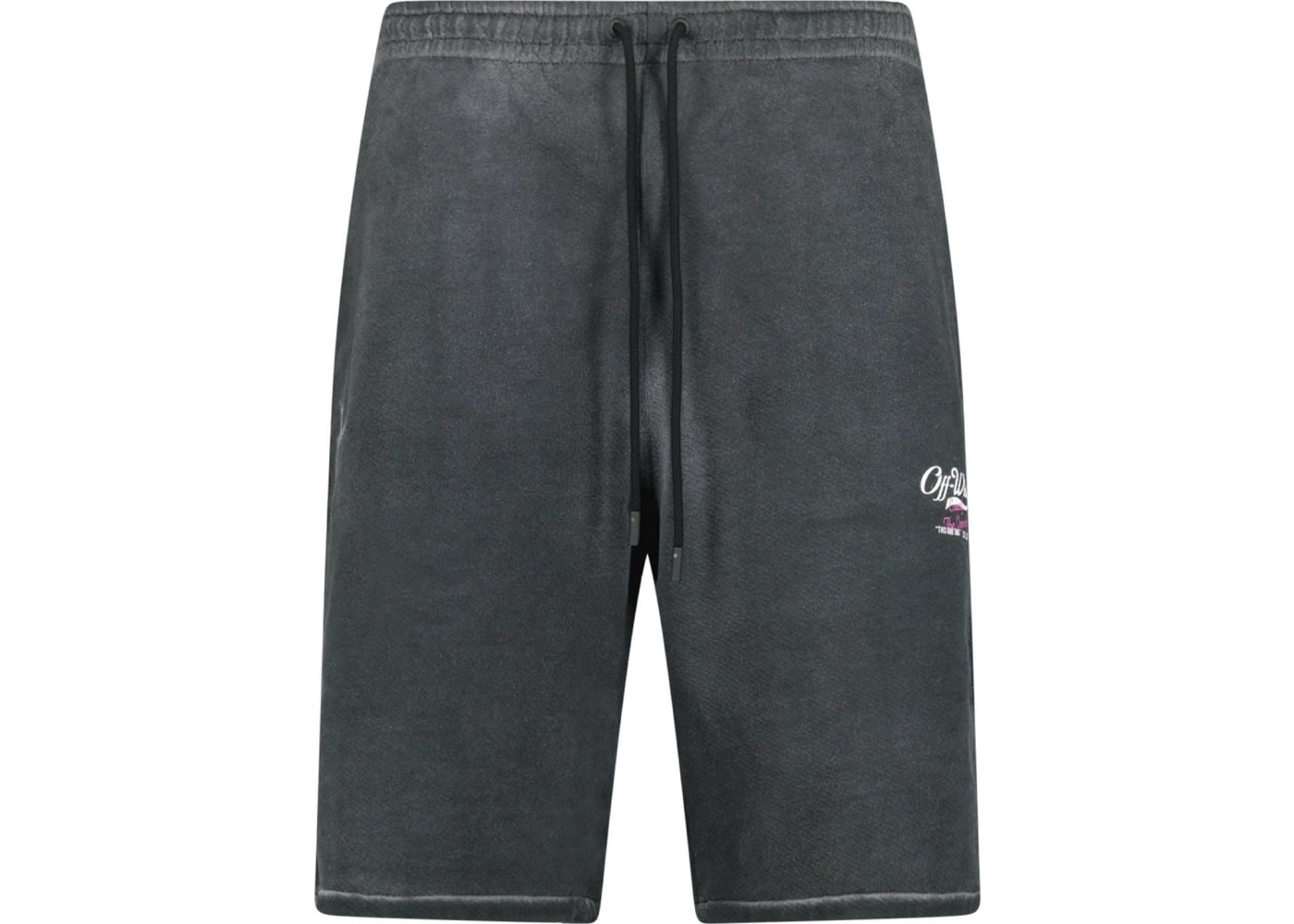Off White Wave Off Skate Shorts Black