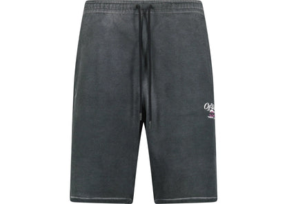 Off White Wave Off Skate Shorts Black