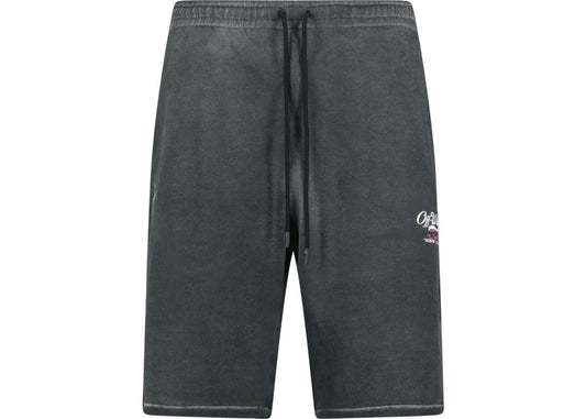 Off White Wave Off Skate Shorts Black