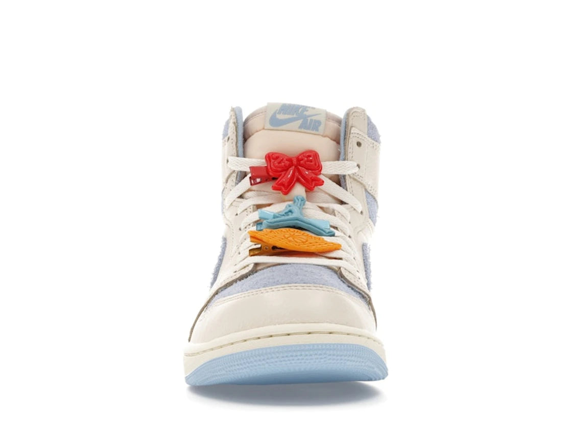 Jordan 1 Retro High OG Pale Ivory Psychic Blue (Women's)