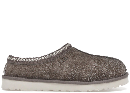 UGG Tasman Shaggy Suede Slipper Smoke Plume