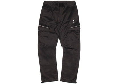 Marcelo Burlon Cross Cargo Cotton Pants Black