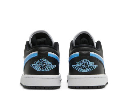 Jordan 1 Low Black University Blue White (Women's)