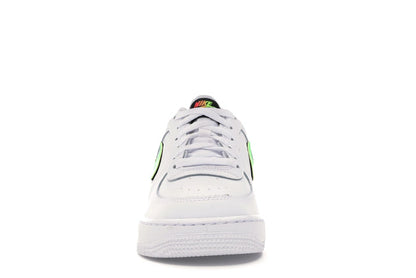 Nike Air Force 1 Low Removable Swoosh White Green Strike (GS)