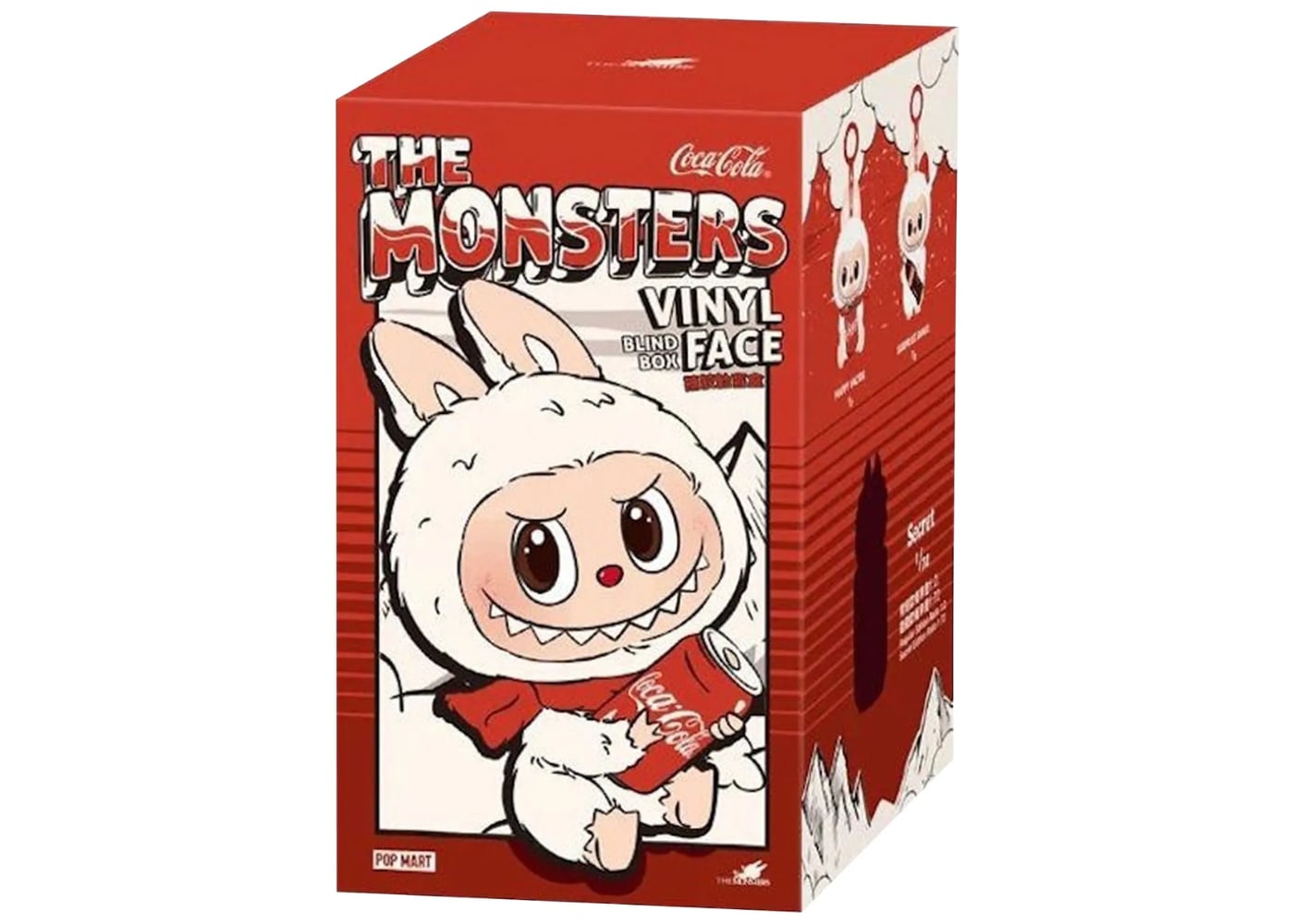 Pop Mart Labubu The Monsters Coca Cola Series Happy Factor Vinyl Plush Figure