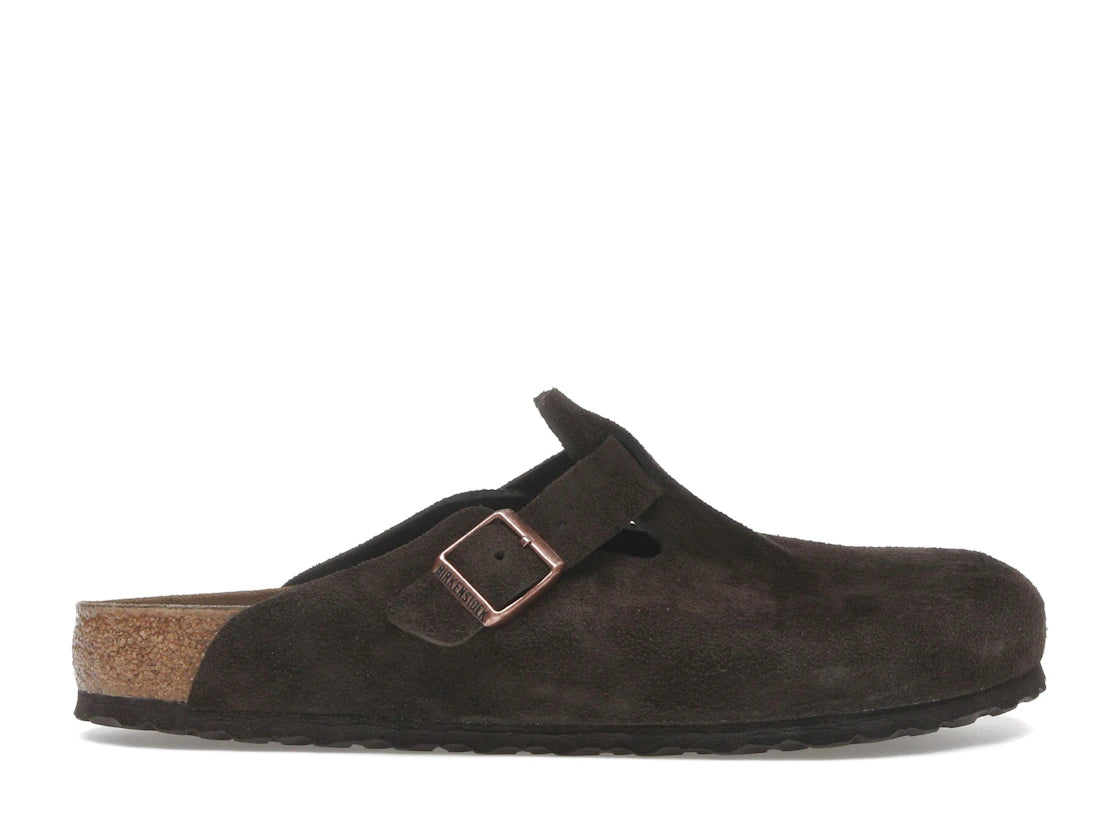 Birkenstock Boston Suede Mocca