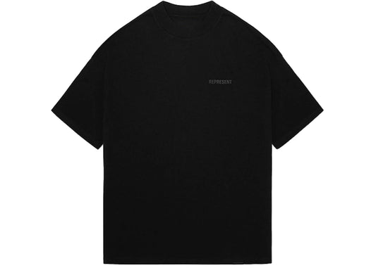 Represent Blank Oversized T-Shirt All Black
