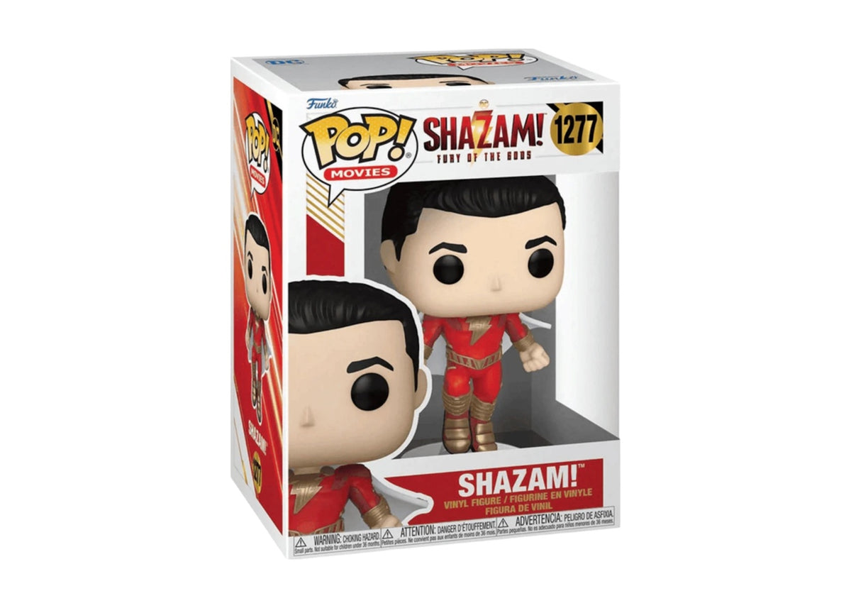 Funko Pop! Shazam Fury of the Gods: Shazam Funko Pop! Vinyl Figure #1277 Figure Black