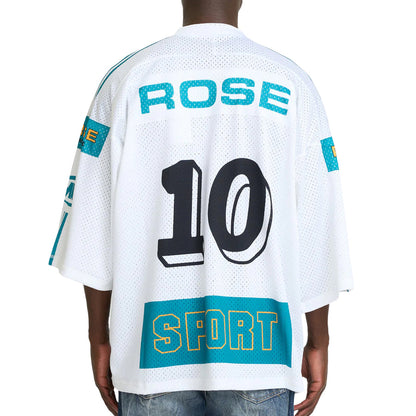 Martine Rose Oversized Football Dress Top White