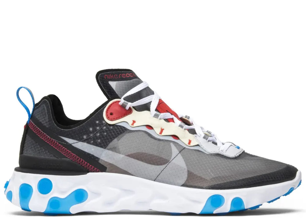 Nike React Element 87 Dark Grey Photo Blue