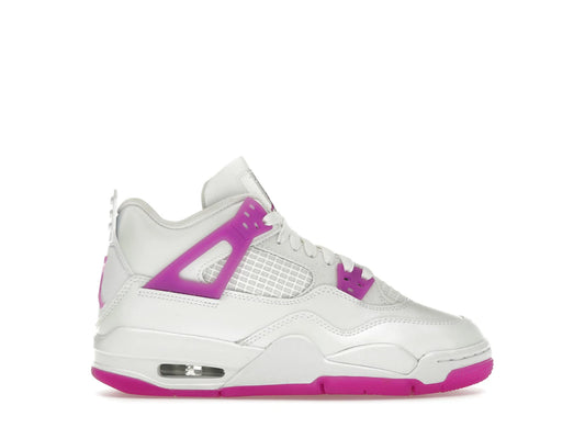 Jordan 4 Retro Hyper Violet White (GS)
