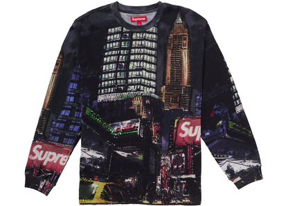 Supreme Skyline Sequin L/S Top Night