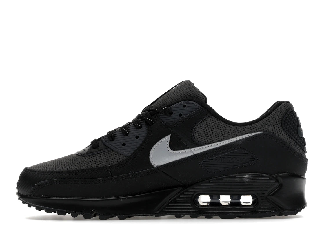 Nike Air Max 90 Black Reflective Silver