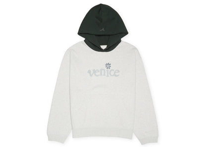 ERL Venice Knit Hoodie Grey