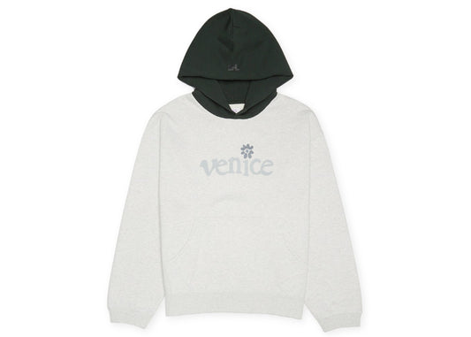 ERL Venice Knit Hoodie Grey