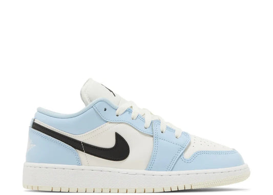 Jordan 1 Low Ice Blue Black (GS)