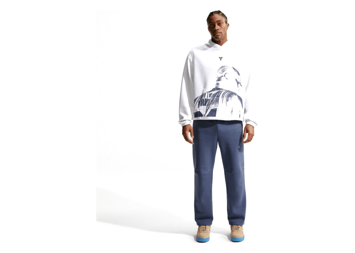 Nike Kobe Dri-FIT Fleece Pullover Basketball Hoodie White