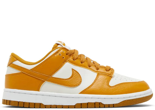 Nike Dunk Low Next Nature Phantom Gold Suede (Women's)