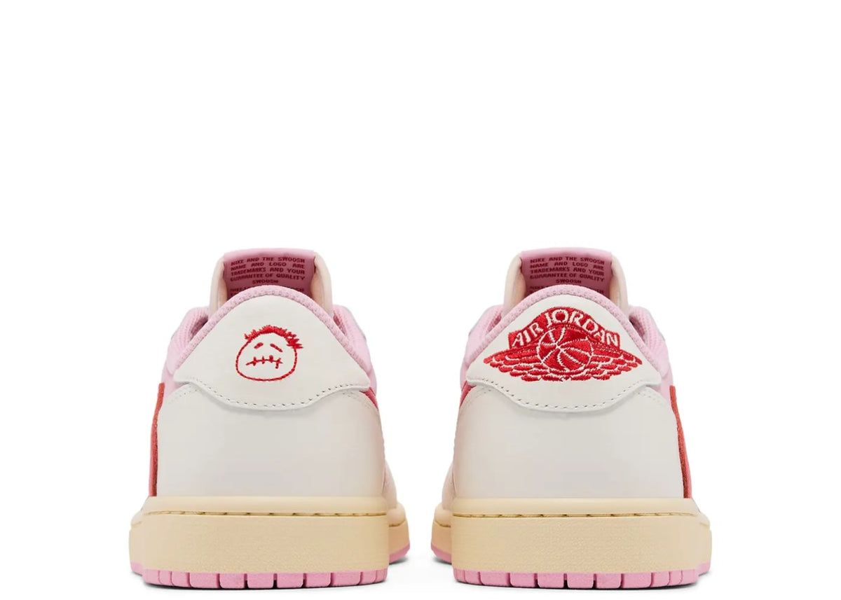 Jordan 1 Retro Low OG SP Travis Scott Sail Tropical Pink