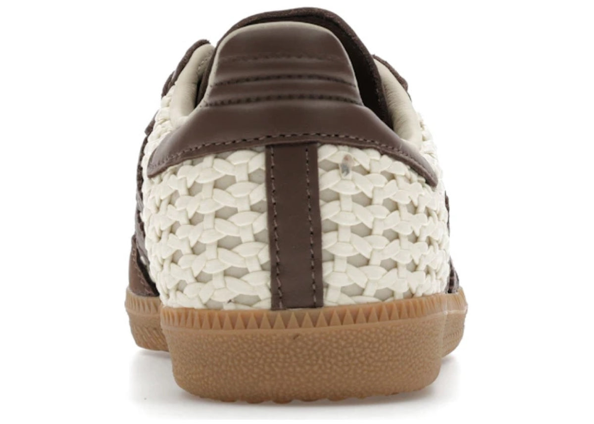 adidas Samba OG Basketweave Cream White Earth Strata (Women's)